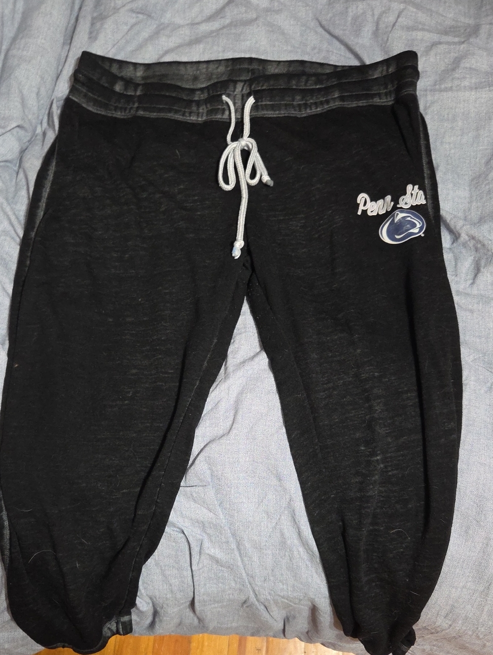 Black Sweatpants with Drawstring